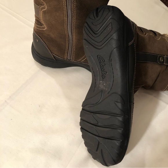 Womens Clarks Leather Boots - Picture 12 of 16